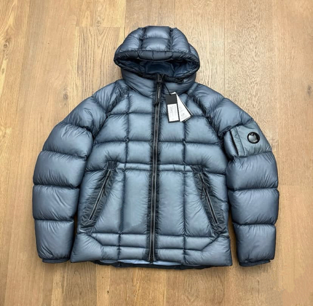 Autumn Winter Cotton-padded Coat Thick Warm Hooded Top